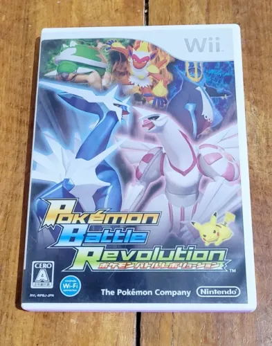 Pokémon Battle Revolution Original Nintendo Wii Japonês Cib