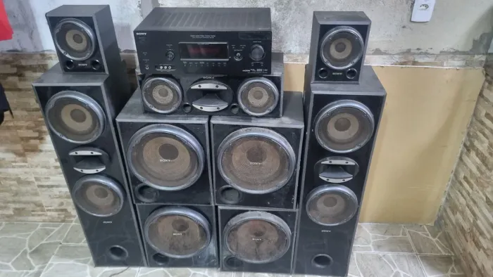 Sistema de som Home theater Sony