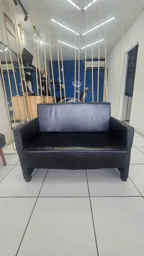 Mini sofá 2 lugares R$190,00