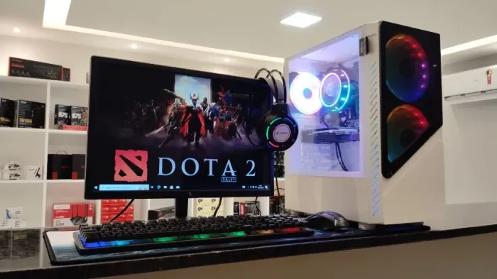 PC Gamer Core I5 4590 8GB RX 550 10x sem Juros