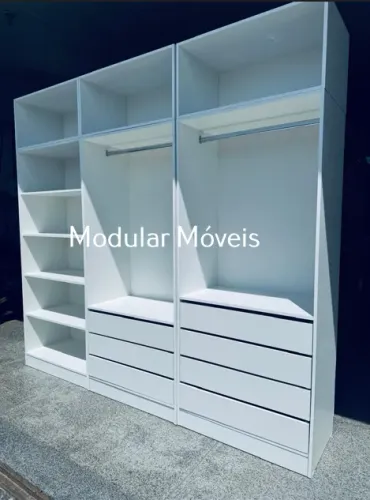 Closet 3 Modulados MDF - 220 Altura