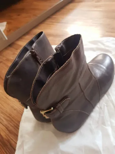 Bota de couro 37 casual