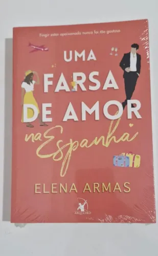 Livro Uma Farsa de Amor na Espanha - Elena Armas