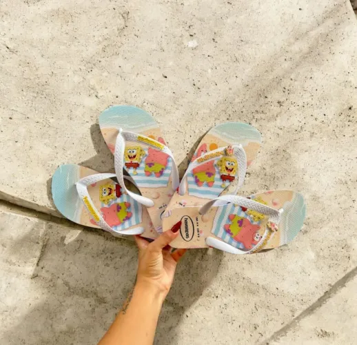 Chinelas Personalizadas Kit Casal 