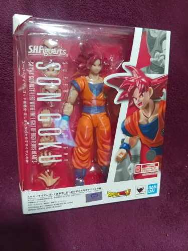 Novo Goku God Sh figuarts Dragon Ball super