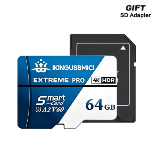 Cartão de memória A2 4K de 64G