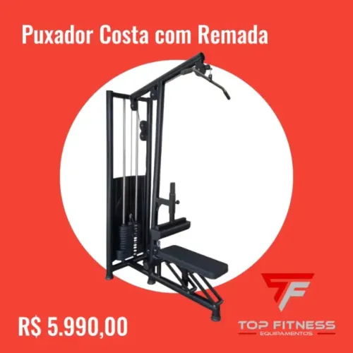 Puxador Costa com Remada