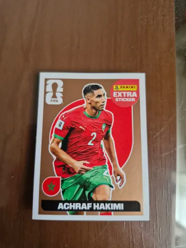 Achraf Hamiki Bronze - PANINI - FIGURINHA DA COPA 2026
