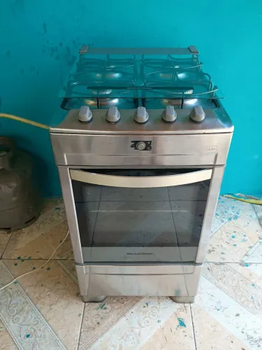 Fogão Brastemp inox