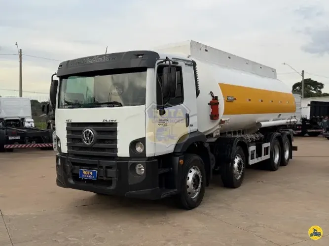 volkswagen 24.280 constellation 8x2 tanque de combustivel