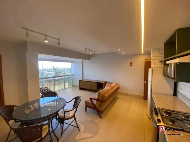 Apartamento com 02 Quartos Semimobiliado no Setor Pedro Ludovico