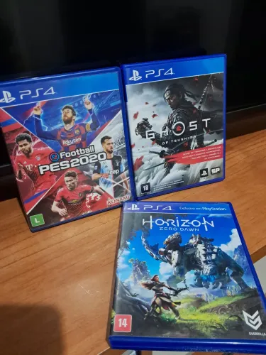 Jogos PS4 impecáveis