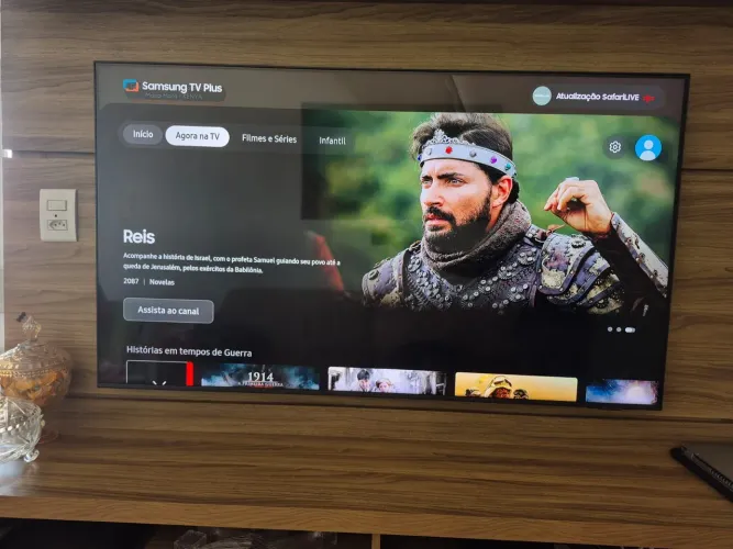SMARTV SAMSUNG 4K QLED 55 POLEGADAS