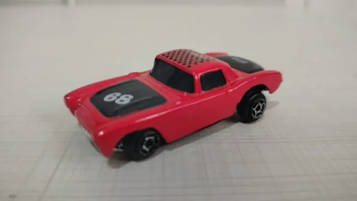 Miniatura Corvette Vermelho