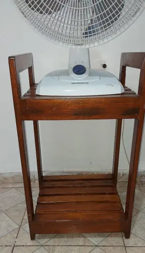 Carrinho/suporte para ventilador, cima rodinhas