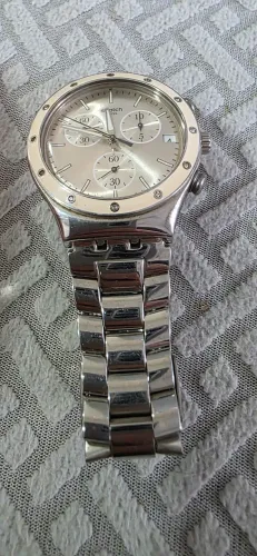 Relogio Swatch Irony Chrono "Potential Power" (YCS570G)