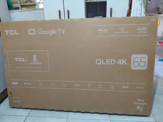 SMART TV TCL 65" QLED 4K Nova | ofereço garantia da loja (nota fiscal)