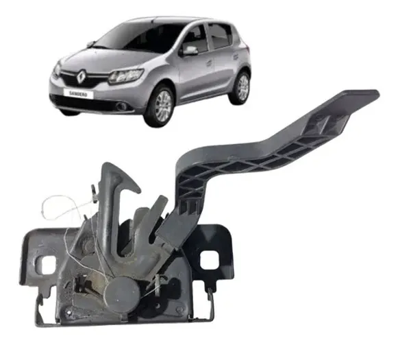 Fechadura Capo Renault Sandero Expression 1.0 2019 Uzad0