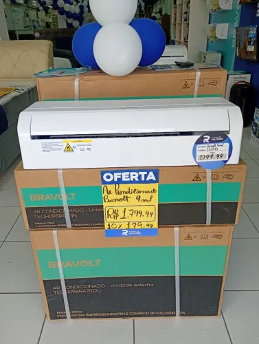 Central de ar 9 mil BTUs Inverter
