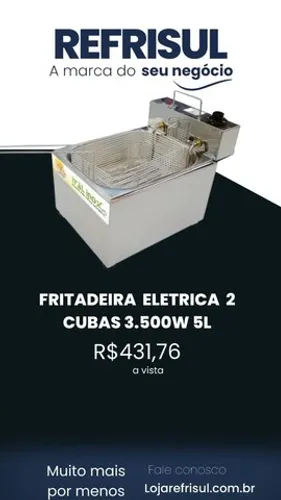 Fritadeira Ital inox (karol)