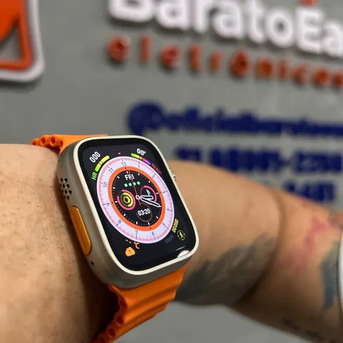 Relógio Smartwatch Original X8 Ultra Serie 8 Com Gps 49mm 
