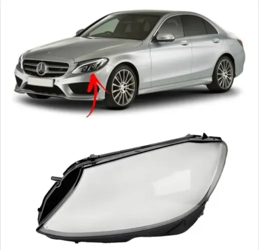 Lente Farol Esquerdo Mercedes Benz C180 C200 C250 2015 2016 2017 2018 559
