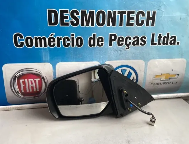 Retrovisor lado esquerdo elétrico com seta l200 triton 2012 a 2016