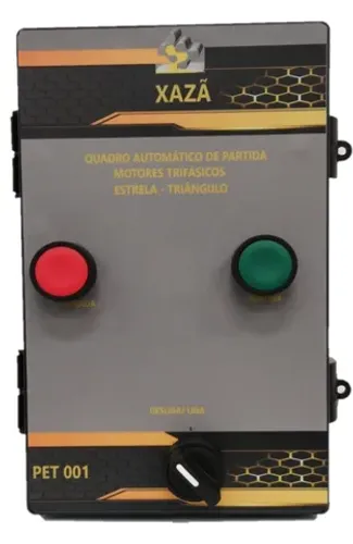 Quadro Elétrico Automático Estrela Triângulo 10cv 220v