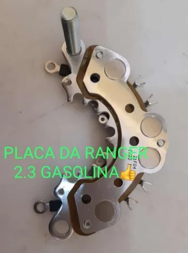 Placa Retificador alternador FORD RANGER 2.3 GASOLINA DURATEC
