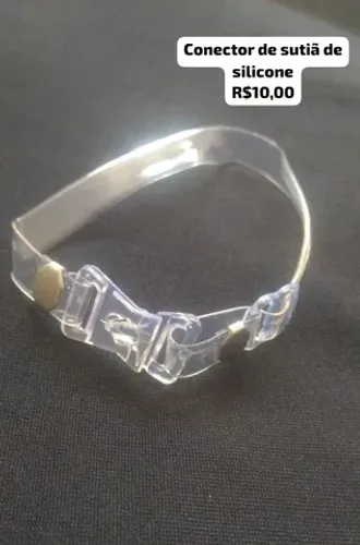 Conector de sutiã em silicone