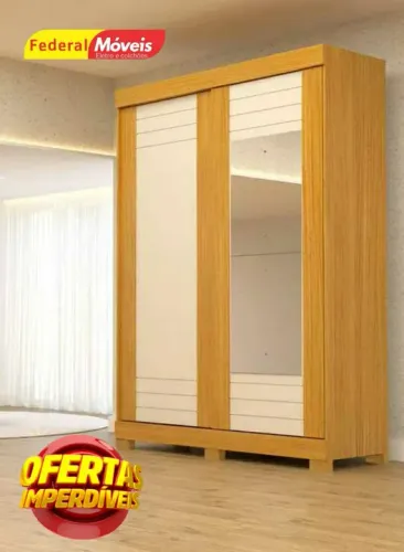 Guarda Roupa 100% MDF Novo Pronta Entrega