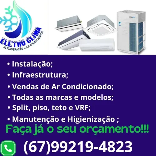 Venda e instalação de ar condicionado!