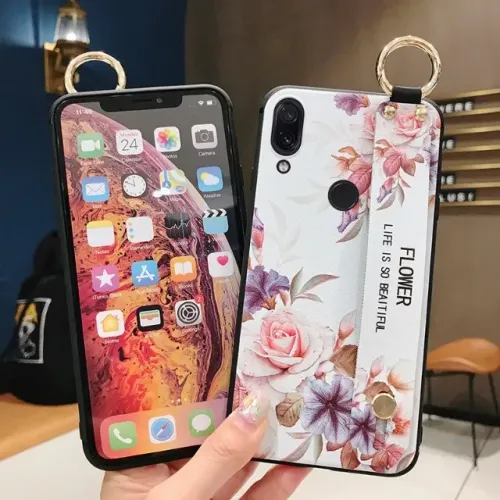 Capa com Cinta e Anel para Xiaomi Note 7