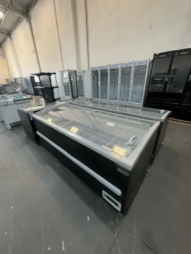 Expositor Ilha Premium 2100 Motor inverter Temperatura: -18ºC