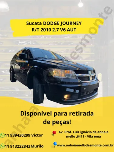 Sucata DODGE JOURNEY R/T 2010 2.7 V6 AUT
