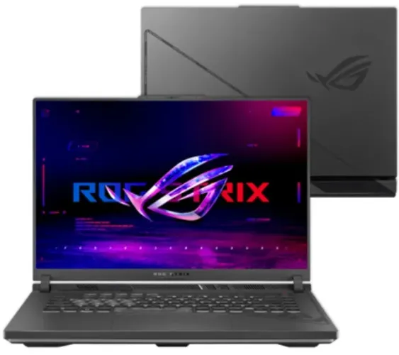 Skin Adesivo Proteção para Notebook Asus Rog Strix G16 G614jv 16 - Tampa + Interno
