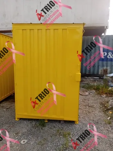 Container almoxarifado desmontável e com chave tetra