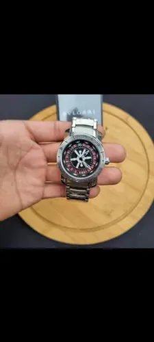 Relógio Bvgari cassino prata