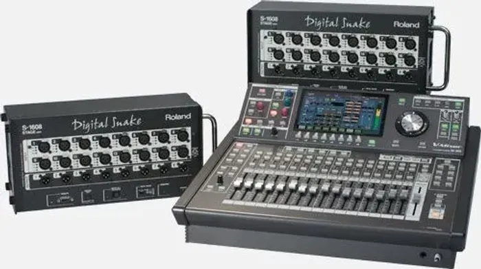 Som para igrejas - Mesa Digital Roland M300 + Par Snakes + Gravador R-1000 + Hdd 50
