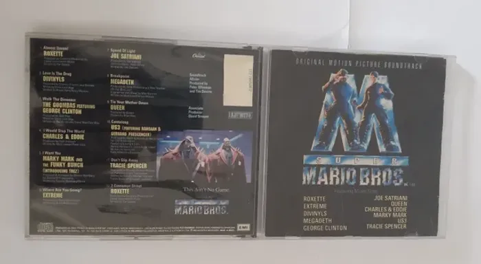 ( Leia ) CD Trilha Sonora Super Mario Bros 1993 Original