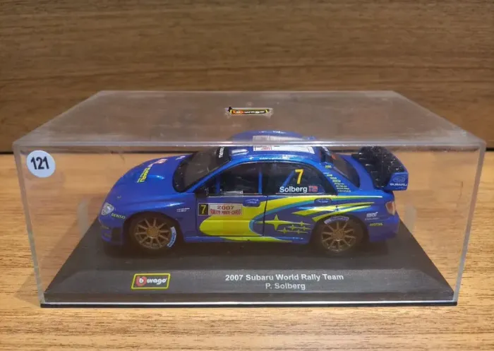 Mini WRC - World Rally Championship Subaru  Impreza WRC 2006/7/Petter Solberg / Phil Mills