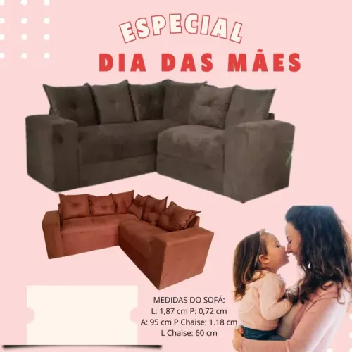 Sofa canto belo promoção levo hoje