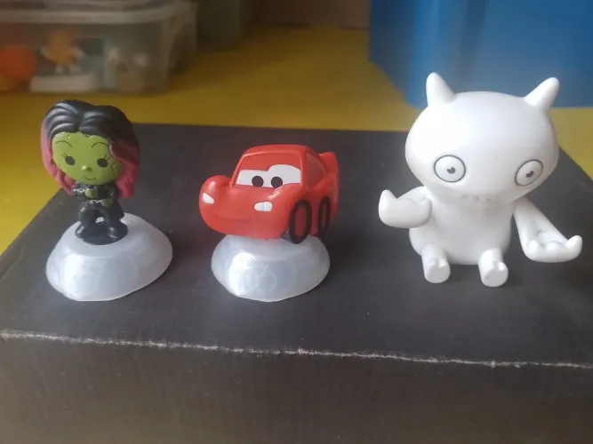 Bonecos Colecionáveis -  Gamora, Relâmpago McQueen e Ugly Dolls