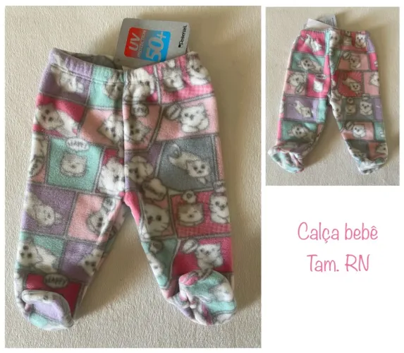 Calça Bebê - Nova - Tam. RN
