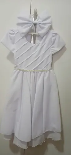 Vestido branco de noivinha
