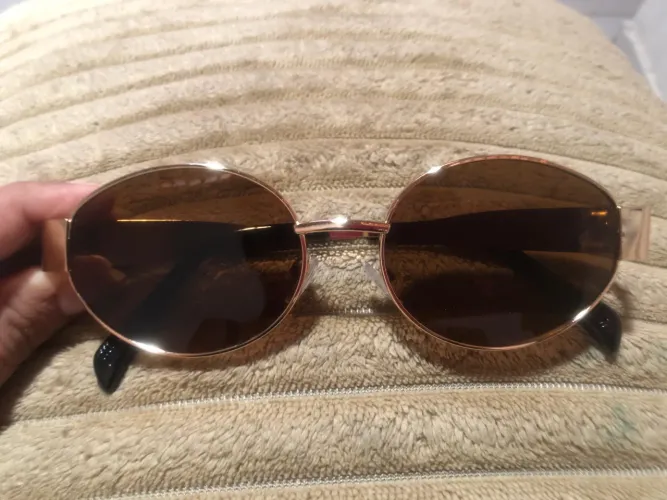 Óculos de sol oval vintage