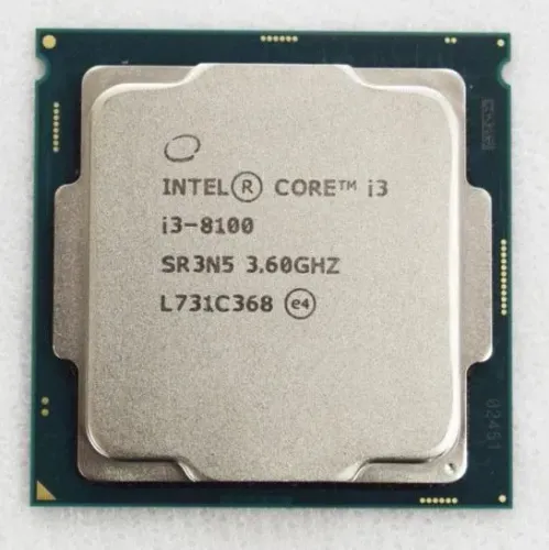 Processador I3 8100 3.6ghz 1151 Oitava Geração