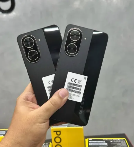 Oferta Somente hoje Poco C71 Preto - Novo Lacrado com Entrega grátis 64Gb-3Ram