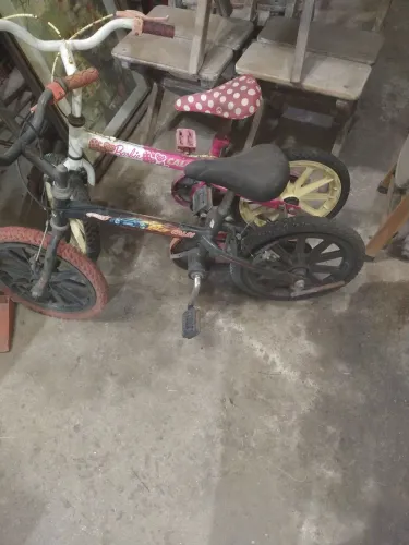 Bicicleta Infantil Caloi Barbie