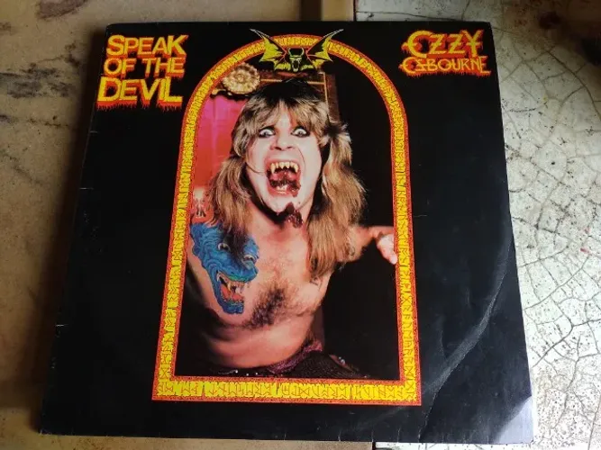 Ozzy Osbourne - Speak of the Devil Lp Vinil Duplo Ed. Nacional 1982
